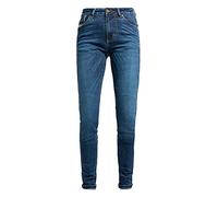 John Doe Pantalones de Moto Luna High Mono,Mujer,32/34,Índigo