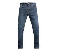 John Doe Pantalones de Moto Pioneer Mono,Hombre,34/32,Índigo