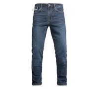 John Doe Pantalones de moto Taylor Mono,hombre,36/32,Índigo