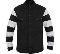 John Doe Prison Camisa de moto, negro-blanco, tamaño M para Hombres