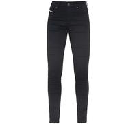 John Doe Ruby Vaqueros de moto para damas, negro, Talla 28/32