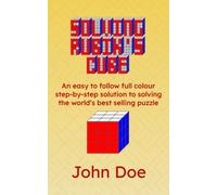 John Doe Solving Rubik's Cube (Tapa blanda)