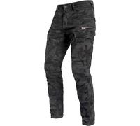 John Doe Stroker Cargo XTM Pantalones textiles de motocicleta, Camuflaje, Talla 26