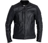 John Doe Technical XTM Chaqueta de cuero para moto, negro, tamaño 2XL para Hombres