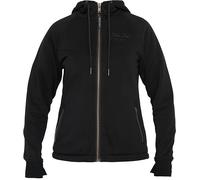 John Doe XTM 2.0 Sudadera con capucha ladies Motorcycle Zip, negro, tamaño XL para Mujer