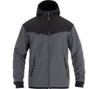 John Doe XTM Hoodie V3 Softshell, chaqueta textil impermeable 4XL male Gris/Negro