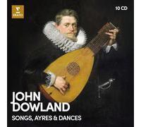 John Dowland – Songs, Ayres & Dances – Caja de 10 CDs – Erato Audio