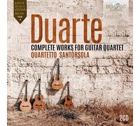 Quartetto Santórsola – Duarte: Obras completas para cuarteto de guitarras – Edel
