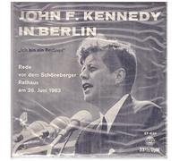 John F. Kennedy in Berlin / Rede vor dem Schöneberger Rathaus am 26. Juni 1963 /Bildhülle 1963 / Tempo # EP 4149