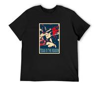 John F Kennedy JFK Being Shot Texas is The Reason - Camiseta de algodón para hombre, color negro, Negro , XL
