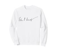John F Kennedy Signature 35º Presidente Patriótico POTUS JFK Sudadera