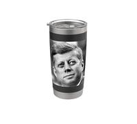 John F. Kennedy Vaso térmico de acero inoxidable de doble pared