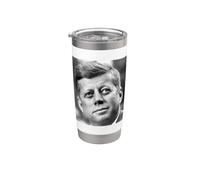 John F. Kennedy Vaso térmico de acero inoxidable de doble pared