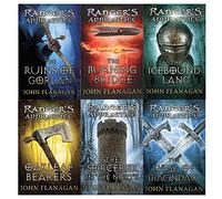 John Flanagan Ranger's Apprentice 6 Books Collection Set (The Siege of Macind...