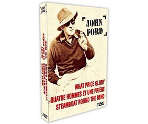 John Ford - Coffret - Steamboat Round the Bend + Quatre hommes et une prière + What Price Glory [Francia] [DVD]