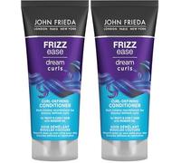 JOHN FRIEDA - Acondicionador Dream Curls 75 ml, Define e Intensifica Rizos, Restaura la Elasticidad, Fórmula Enriquecida con Aceite de Rosa Mosqueta, Protección Térmica (Paquete de 2)