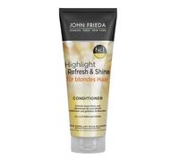 John Frieda - Acondicionador Highlight Refresh & Shine - Contenido: 250 ml - Nuevo brillo y luminosidad intensa para cabello rubio y mechas
