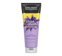 JOHN FRIEDA - Acondicionador Violet Crush 250 ml, Acondicionador Intenso, Elimina Reflejos Anaranjados, Matizador de Cabello Teñido o Natural, para Cabellos Rubios, Tonificación Uniforme del Cabello