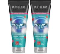 JOHN FRIEDA - Acondicionador Volume Lift 250 ml, Acondicionador para Pelo Fino y Encrespado, Volumen 7 Días, Antiencrespamiento, con Agentes Voluminizadores, Nutre el Cabello (Paquete de 2)