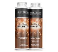 John Frieda Brilliant Brunette Colour Vibercy Moisturising Shampoo 500ml & Conditioner 500ml