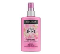 John Frieda Brilliant Shine 3 en 1 - Spray de brillo 3 en 1, contenido: 150 ml, brillo, desenredante y protección contra el calor, sin pesar, sin silicona