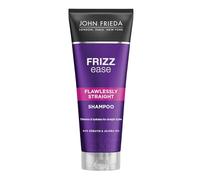 JOHN FRIEDA - Champú Frizz-Ease 250 ml, para Pelo Liso Perfecto, Suaviza y Unifica la Textura, Antiencrespamiento, Mejora y Facilita el Peinado