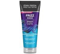 JOHN FRIEDA - Champú Frizz Ease Dream Curls 250 ml, Champú de Rizos Definidos, Define e Intensifica, con Aceite de Rosa Mosqueta, Humectante para Facilitar Peinado, Protección Térmica