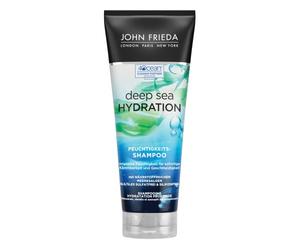 John Frieda Champú hidratante Deep Sea Hydration - Contenido: 250 ml - SLS/SLES sin sulfatos - con algas marinas ricas en nutrientes