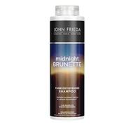 John Frieda Champú Midnight Morena - Tamaño beneficioso: 500 ml - Color profundo - Tipo de cabello: marrón, morena - Tamaño del gabinete