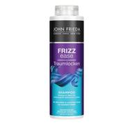 John Frieda Champú para rizos de ensueño, tamaño beneficioso: 500 ml, serie Frizz Ease, tipo de cabello: rizado, ondulado, rebelde, tamaño del gabinete