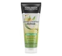 John Frieda Deep Cleanse & Repair Acondicionador - Contenido: 250 ml - Reparación visible y suavidad - Para cabello dañado y dañado