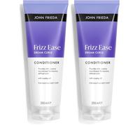 John Frieda Frizz Ease Dream Curls Acondicionador Definidor de Rizos | Hidrata y Define sin Apelmazar | Con Aceite de Rosa Mosqueta | Rizos Flexibles sin Encrespamiento | 250 ml (Paquete de 2)