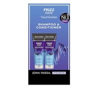 John Frieda Frizz Ease Dream Loki Set de champú, 250 ml y acondicionador, 250 ml, tipo de cabello: ondulado, rizado, acondicionador para rizos de inercia