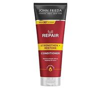 JOHN FRIEDA - Full Repair 250 ml, Acondicionador Reparador para Pelo Dañado y Seco, Hidrata y Nutre, Sólido, Fortalece y Evita la Rotura del Cabello