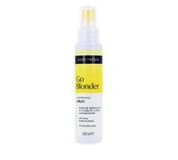 John Frieda Go Blonder Spray Aclarante Progresivo | Aclara el Rubio hasta 2 Tonos con Calor | Refresca Reflejos y Raíces | Con Botanical Citrus Complex | Rubio Natural o Teñido | 100 ml