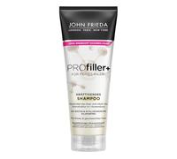 John Frieda Profiller+ Champú - Contenido: 250 ml - Tipo de cabello: fino, debilitado - Fortalece la estructura del cabello en una sola aplicación - Sin silicona