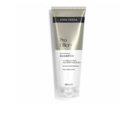 John Frieda Pro Filler+ Champú Densificador | Aumenta Fuerza y Densidad Capilar | Cabello Hasta 2 Veces Más Grueso y Resistente | Con Biotina y Ácido Hialurónico | Cabello Fino | 250 ml