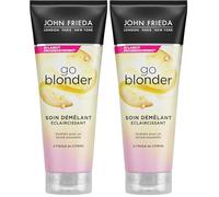 JOHN FRIEDA Sheer Blonde Go Blonder Soin Démêlant Éclaircissant 250 ml (Paquete de 2)
