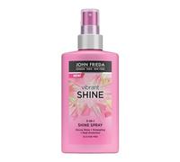 JOHN FRIEDA - Vibrant Shine Spray 3 en 1 250 ml, Spray Protector Térmico para Pelo, Desenredante y Brillo Intenso, Acondicionador sin Aclarado, Realza el Color