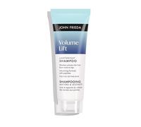 John Frieda Volume Lift Champú Volumen y Cuerpo | Aporta hasta un 45% Más de Volumen desde la Raíz | Cabello Fino y Apelmazado | Fórmula Vegana sin Siliconas | Travel Size 75 ml