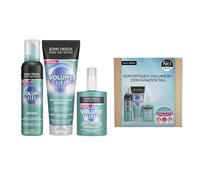 John Frieda Volumen Lift Beneficio Set - Contenido: champú, 250 ml + potenciador de raíces, 125 ml + mousse Volume Lift Mousse, 200 ml - Para cabello fino - Volumen por peinado