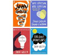 John Green Collection 4 Books Set (The Fault in Our Stars, An Abundance of Katherines, Will Grayson, Will Grayson, Turtles all the Way Down)