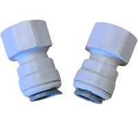 John Guest - Adaptador de agua hembra (1,27 cm, BSP a 12 mm)