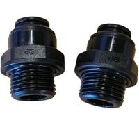 John Guest Adaptador de agua macho BSP de 1/2 pulgada a 12 mm (2 unidades)