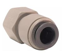 John Guest CM451513FS - Adaptador hembra de acetal de 3/8 pulgadas (rosca BSP) x 15 mm