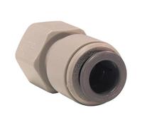 John Guest Conector de grifo de ajuste rápido de 12mm x 1/2" BSP - CM451214FS - Caravana/Autocaravana/Furgoneta camper/Accesorios de agua