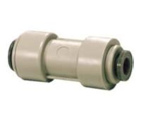John Guest Conector recto de reducción de tubo de 3/8" OD x diámetro exterior de tubo de 5/16" (un individuo)