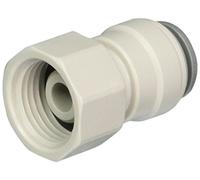 John Guest hembra adaptador 1/2 pulgadas tubo OD x 1/2 Inch BSP rosca cono End (1 unidad)