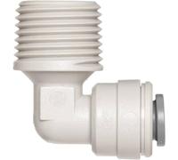 John Guest Serie PI480821S Color Gris Codo Ø Tubo 1/4" x 1/8" Rosca Paquete completo 10 unidades