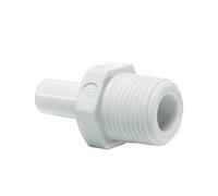 John Guest Speedfit CI051223W Adaptador de vástago x 3/8 Pulgadas (Paquete de 10)